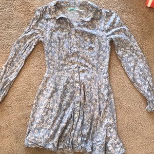 Patterned short dress